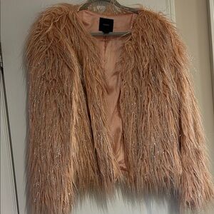 Faux Fur Pink coat